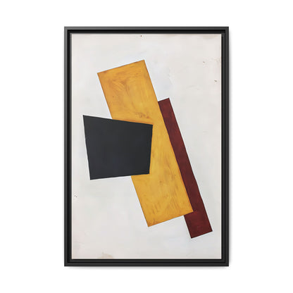 Composition (1917) by Lyubov Popova / Toile encadrée sur caisse américaine