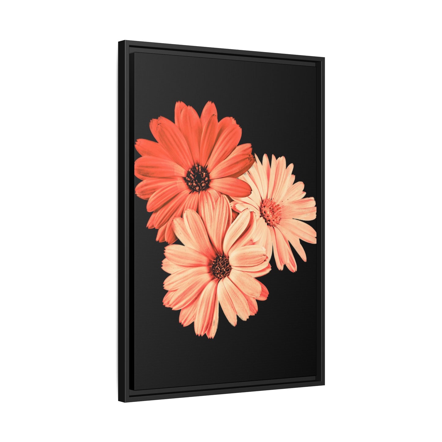 Collection Signature "FLORAL Numéro 6" sur Toile encadrée avec caisse américaine