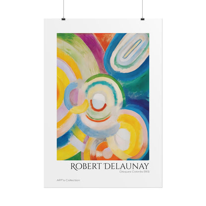 Disques Colorés (1913) by Robert Delaunay / Affiche imprimée - Série ART's Collection