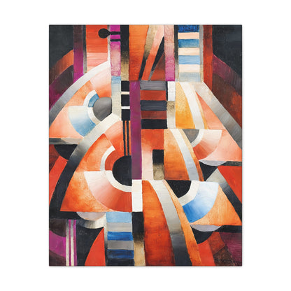 Balalaika (Ca. 1916) by Thorvald Hellesen / Reproduction Fine Art sur Toile /  Epaisseur 3.2 cm - 1.25 inch