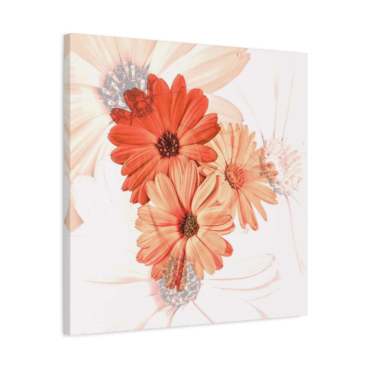 Collection Signature "FLORAL Numéro 17" sur Toile Fine Art sur Toile / Epaisseur 3,2cm - 1'25 po