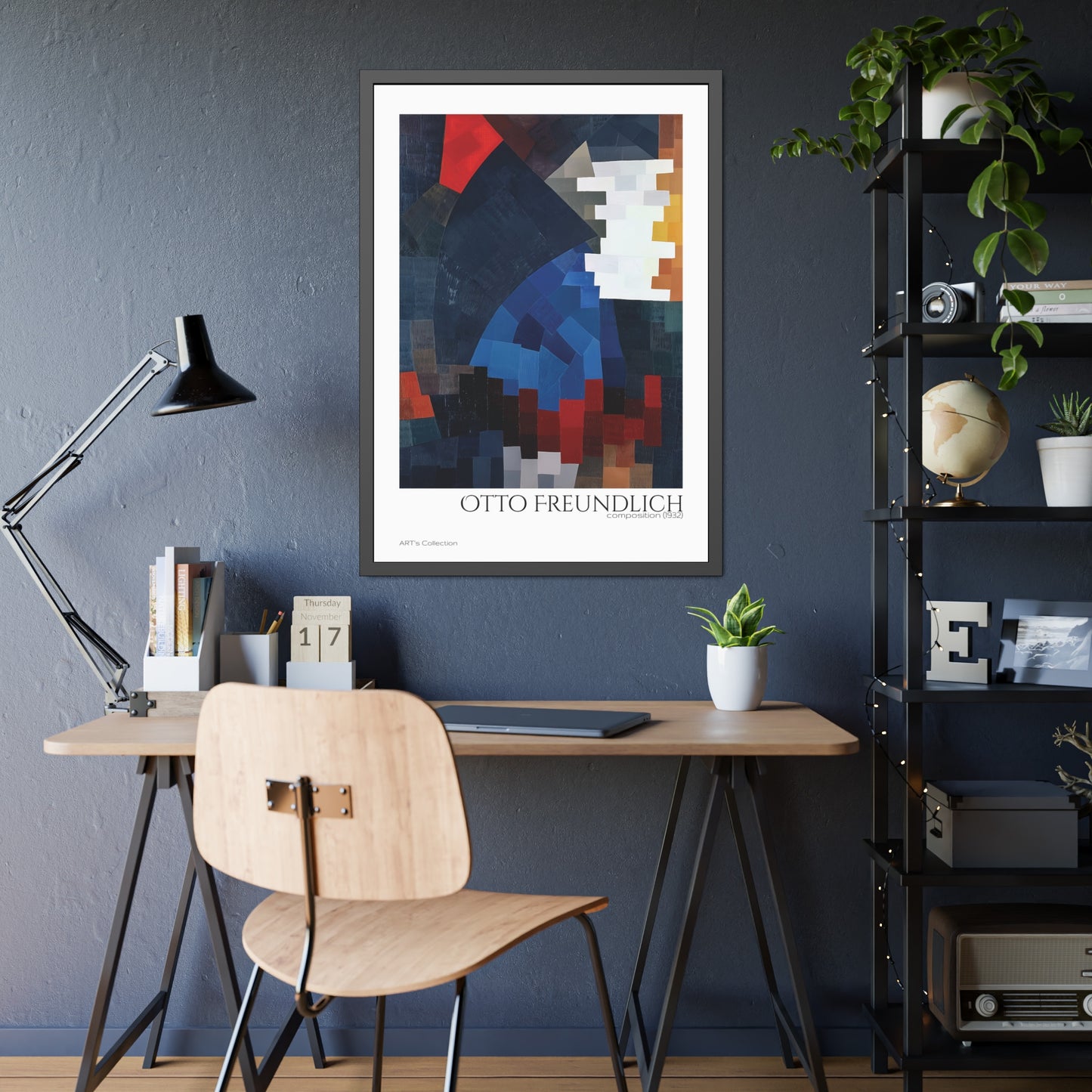 Composition (1932) by Otto Freundlich  / Affiche Encadrée série ART's Collection