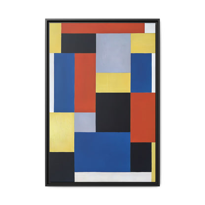 Composition XX 1920 by Theo van Doesburg  / Toile encadrée sur caisse américaine