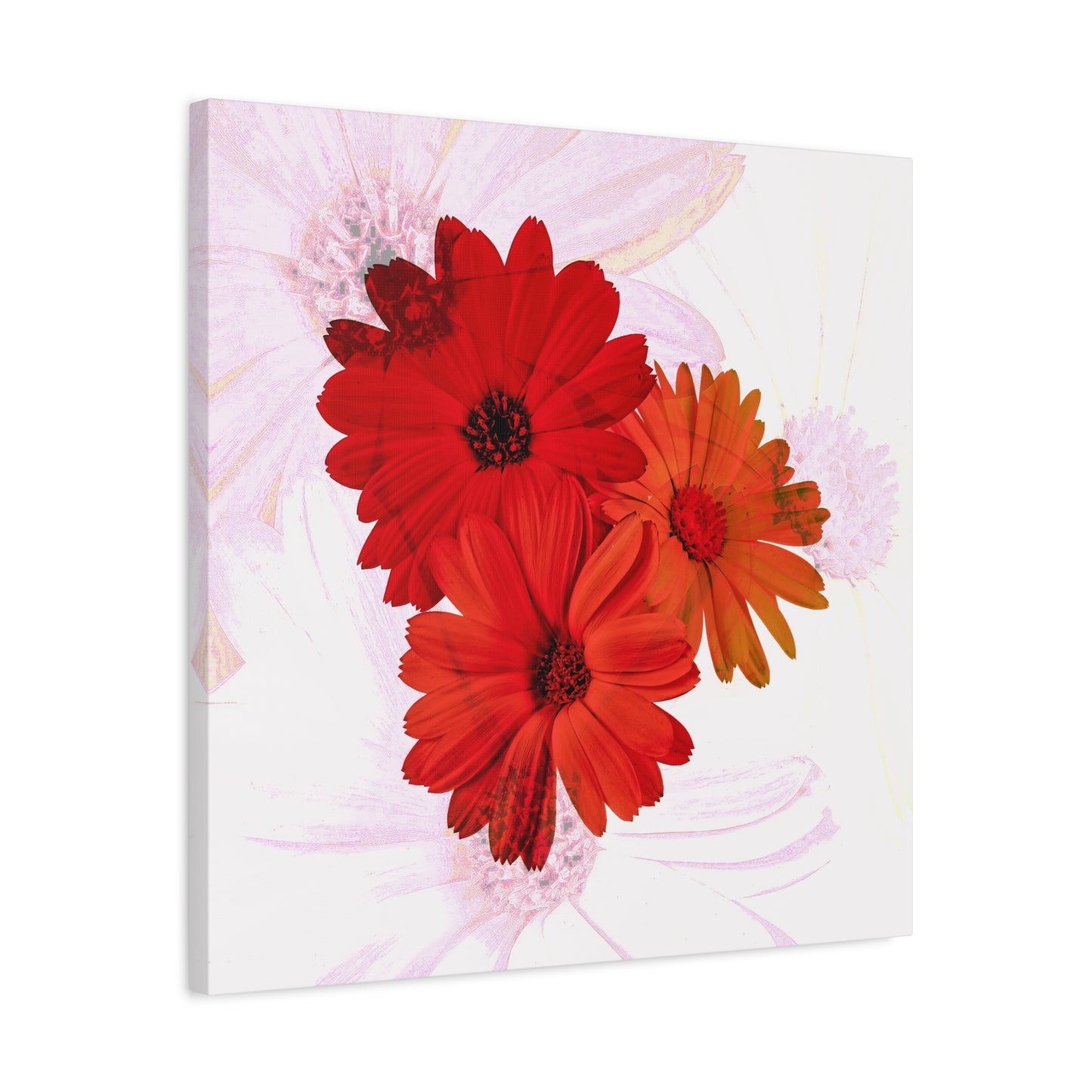 Collection Signature "FLORAL Numéro 20" sur Toile Fine Art sur Toile / Epaisseur 3,2cm - 1'25 po