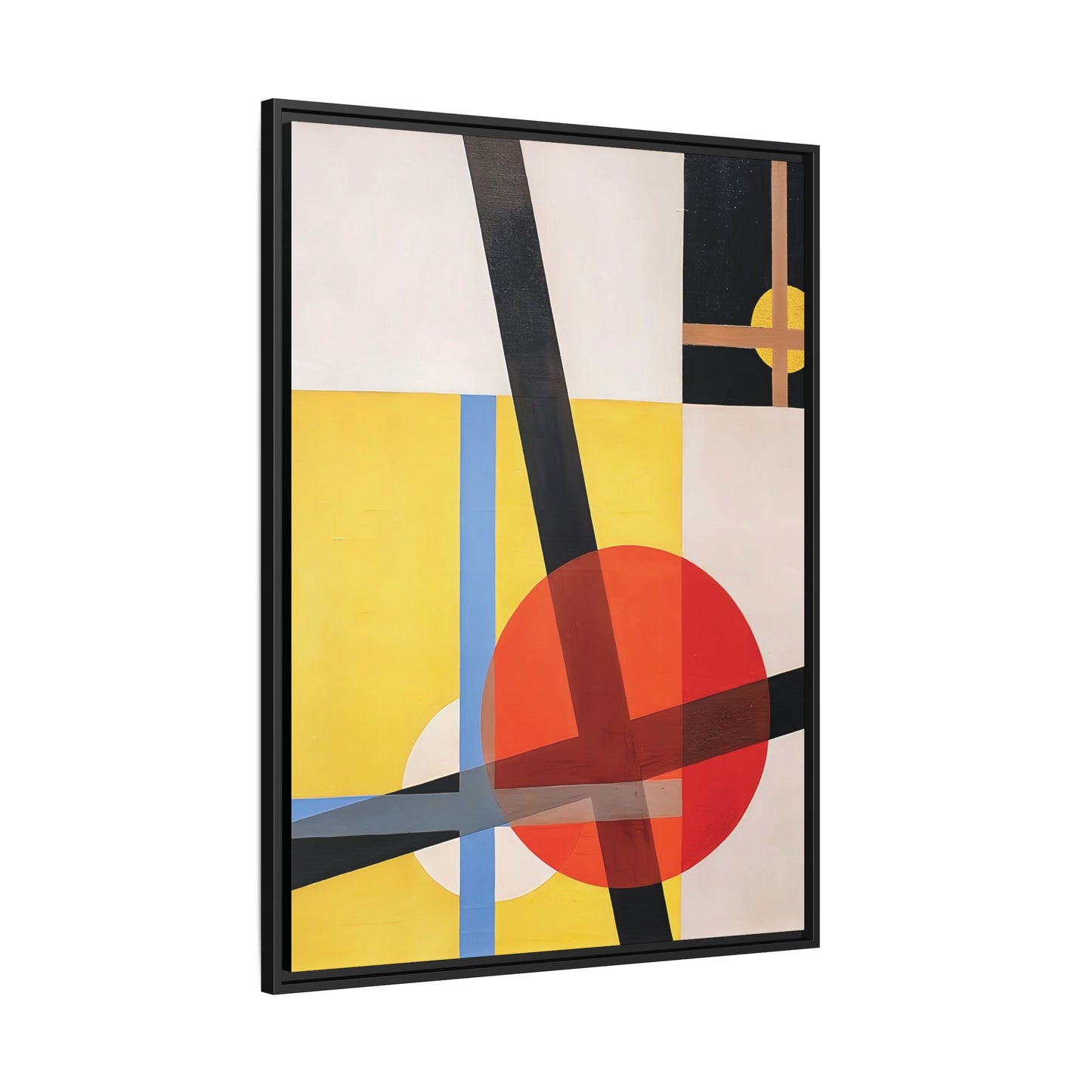 Am 2 (1925) by László Moholy-Nagy  / Toile encadrée sur caisse américaine