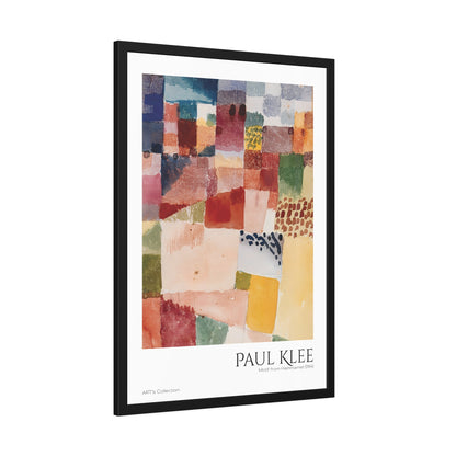 Motif from Hammamet (1914) by Paul Klee / Affiche Encadrée série ART's Collection