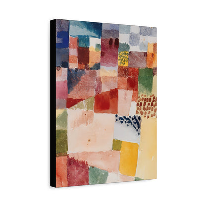 Motif from Hammamet (1914) by Paul Klee  / Reproduction Fine Art sur Toile / Epaisseur 3,2cm - 1'25 po