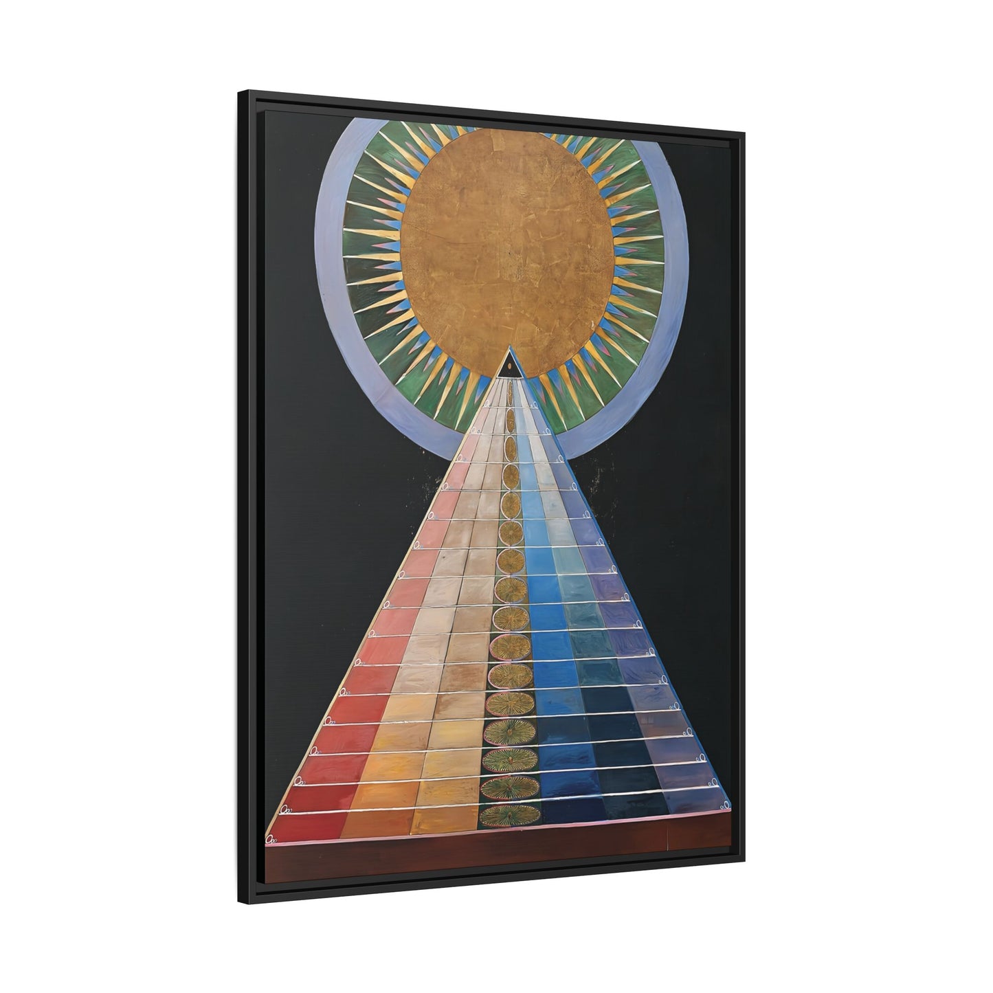 Altarpiece No. 1 Group X (1915) by Hilma af Klint   / Toile encadrée sur caisse américaine
