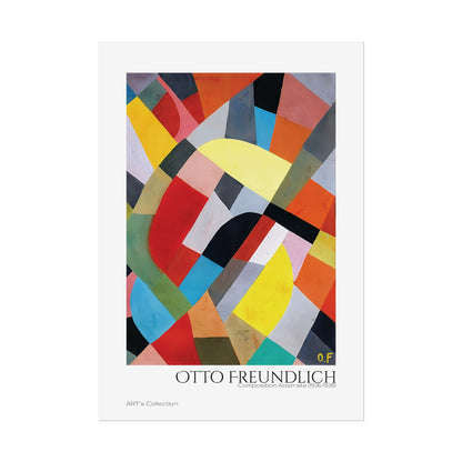 Composition Abstraite (1936-1938) by Otto Freundlich / Affiche imprimée - Série ART's Collection