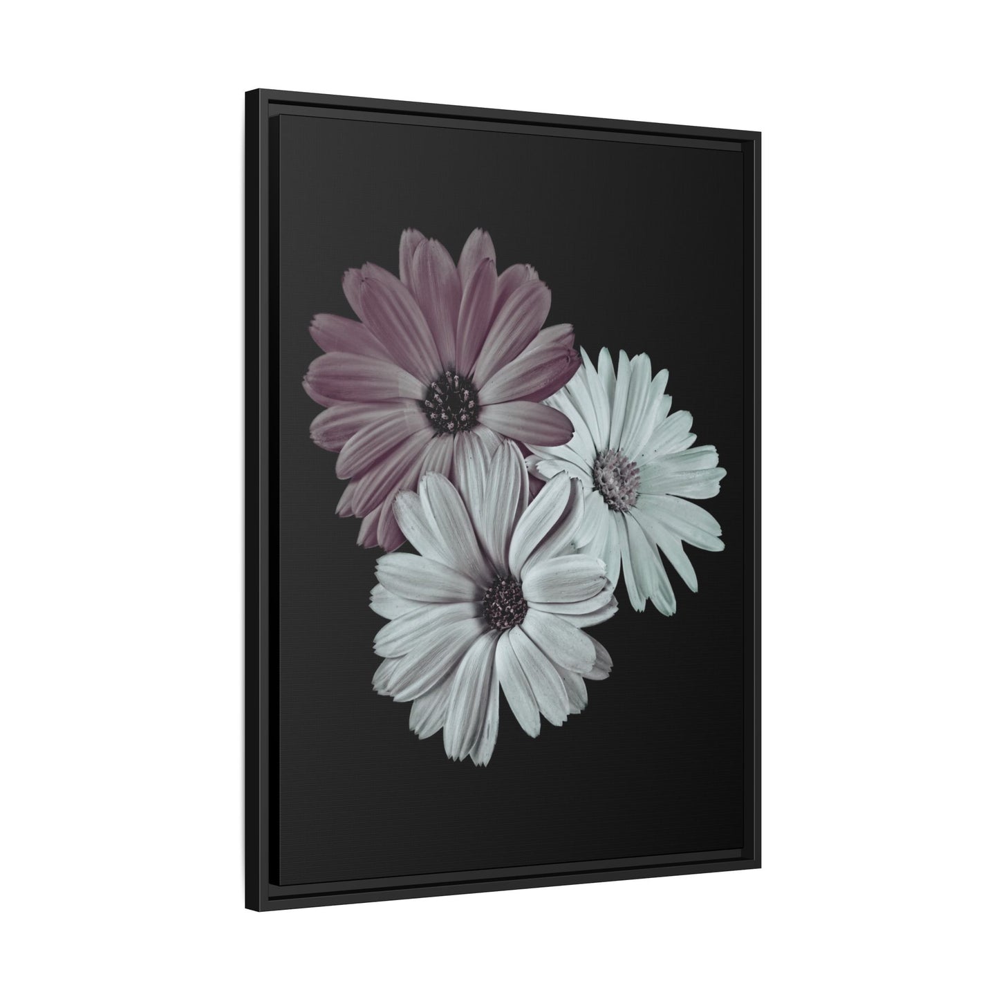 Collection Signature "FLORAL Numéro 5" sur Toile encadrée avec caisse américaine