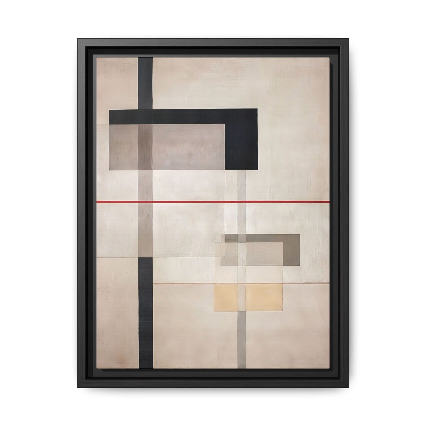 K VII (1922) by László Moholy-Nagy  / Toile encadrée sur caisse américaine