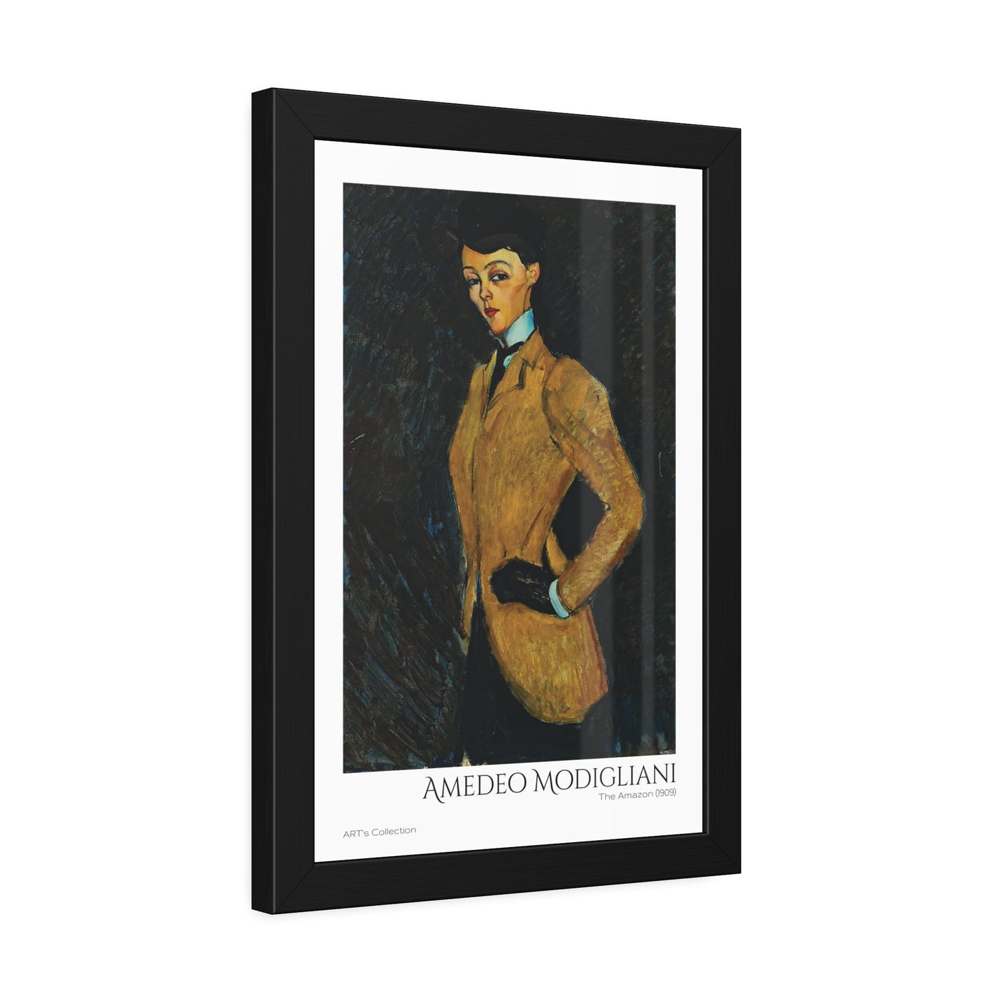 The Amazon (1909) by Amedeo Modigliani  / Affiche Encadrée série ART's Collection