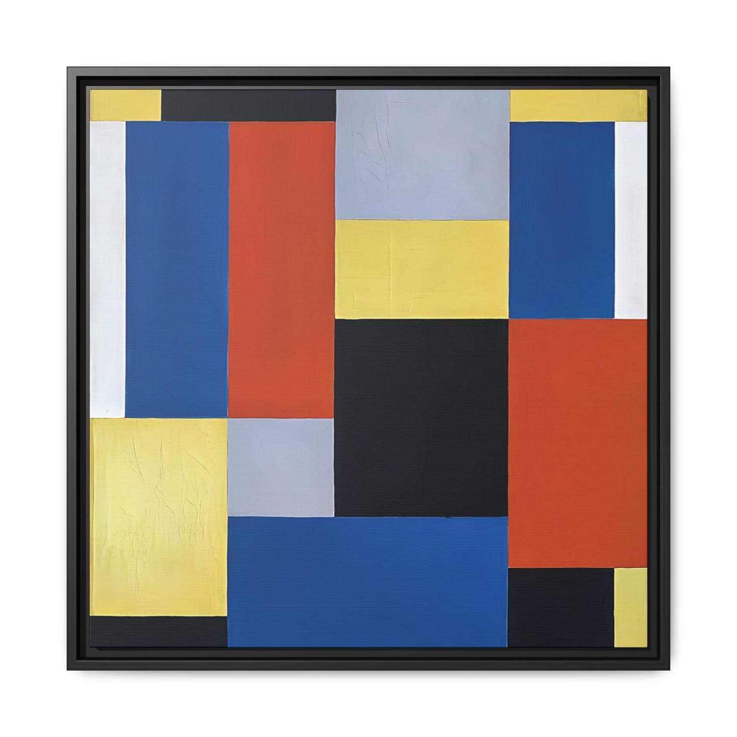 Composition XX 1920 by Theo van Doesburg  / Toile encadrée sur caisse américaine