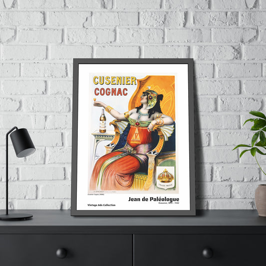 Cusenier Cognac (1898) by Jean de Paléologue / Affiche Encadrée Série Vintage Ads Collection