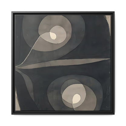 Spiralschraubenblüten I - Spiral Screw Flowers I (1932) by Paul Klee / Toile encadrée sur caisse américaine