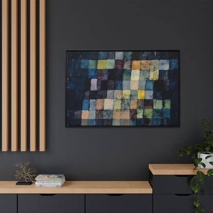 Old sound (1925) ) by Paul Klee  / Toile encadrée sur caisse américaine