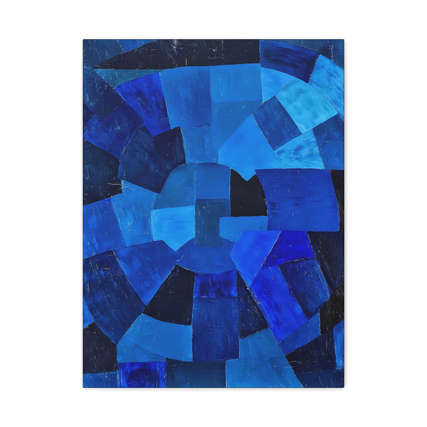 Komposition in Blau (1931) by Otto Freundlich  / Reproduction Fine Art sur Toile / Epaisseur 3,2cm - 1'25 po