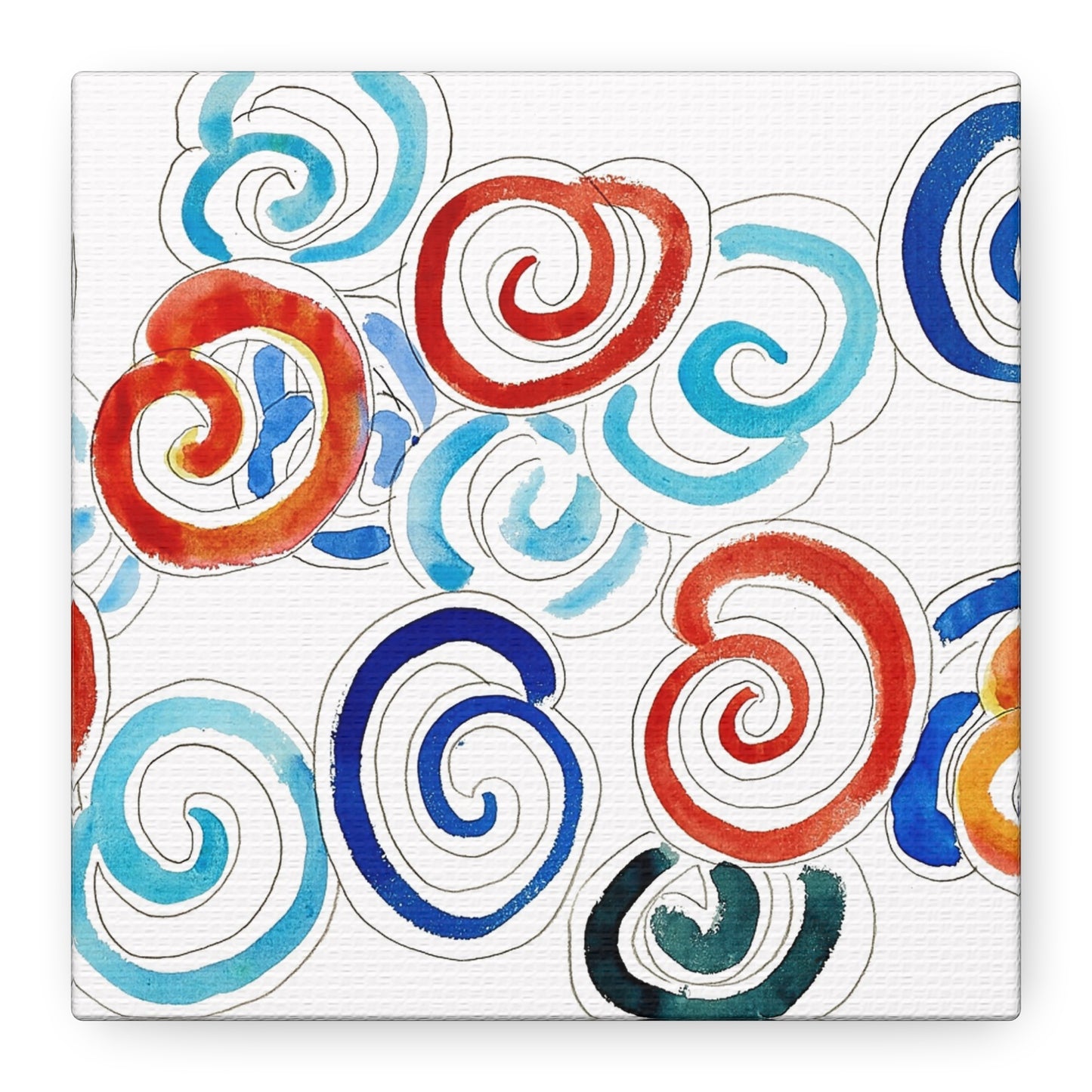 Escargots (1953) by Henri Matisse / Reproduction Fine Art sur Toile / Flanc Large Epaisseur 3.2 cm - 1.25 inch