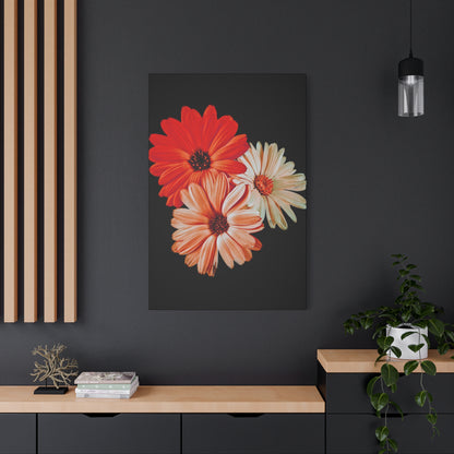 Collection Signature "FLORAL Numéro 7" sur Toile Fine Art sur Toile / Epaisseur 3,2cm - 1'25 po