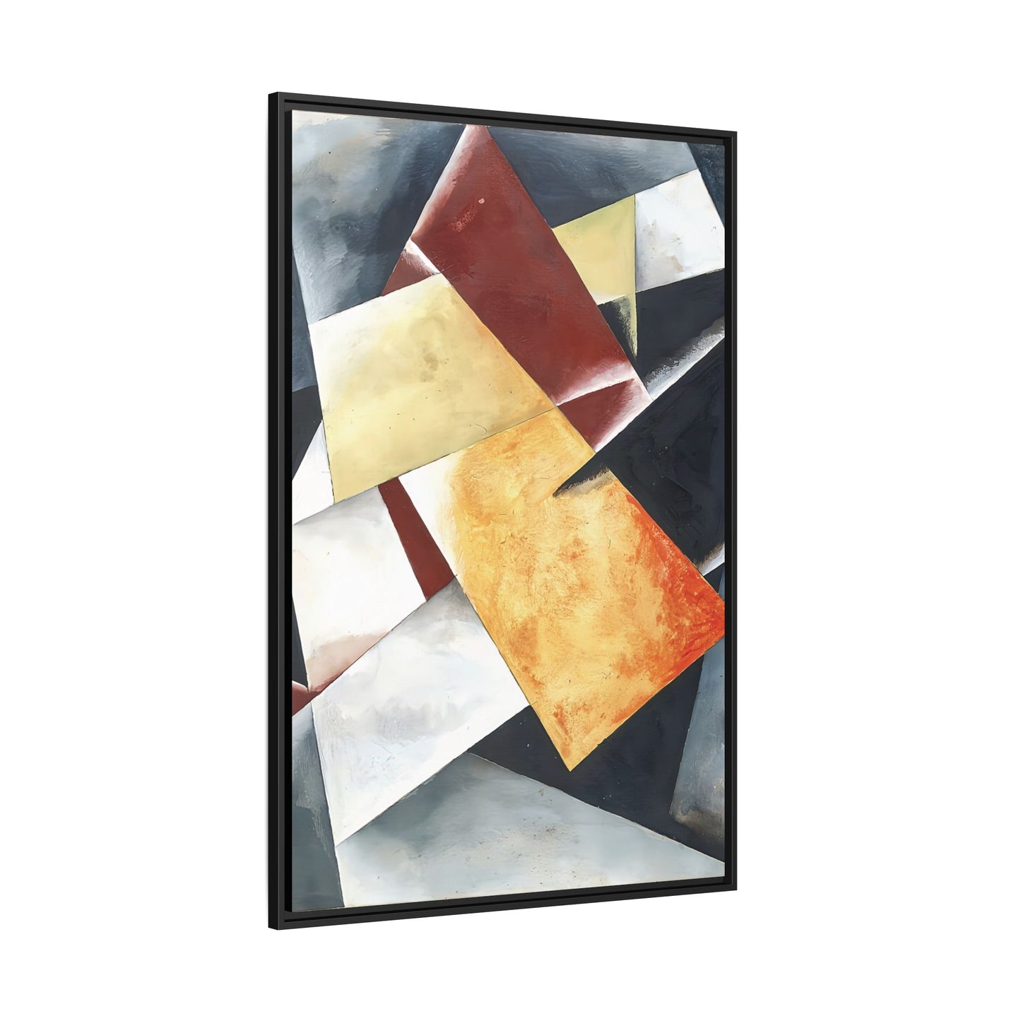 Painterly Architectonic (1919) by Lyubov Popova / Toile encadrée sur caisse américaine