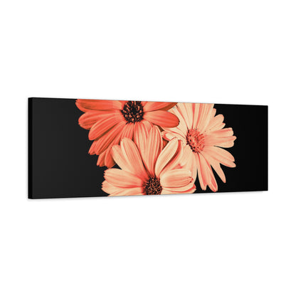 Collection Signature "FLORAL Numéro 6" sur Toile Fine Art sur Toile / Epaisseur 3,2cm - 1'25 po
