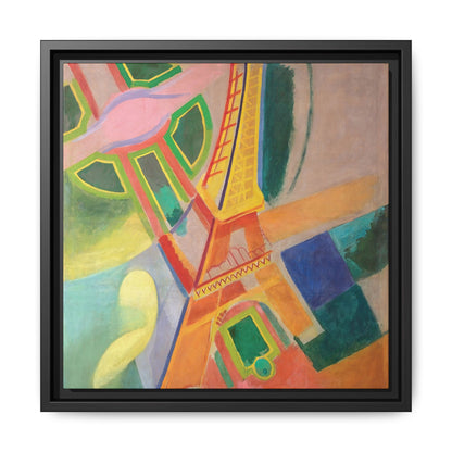 Eiffel Tower (1924) by Robert Delaunay  / Toile encadrée sur caisse américaine