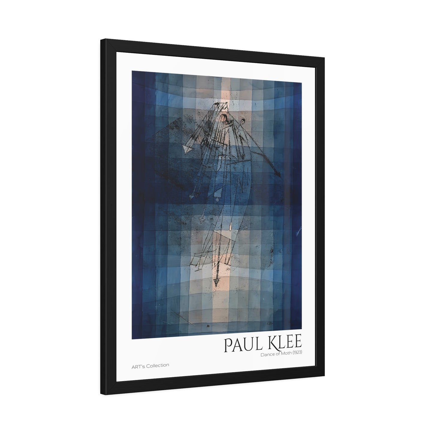 Dance of Moth (1923) by Paul Klee / Affiche Encadrée série ART's Collection