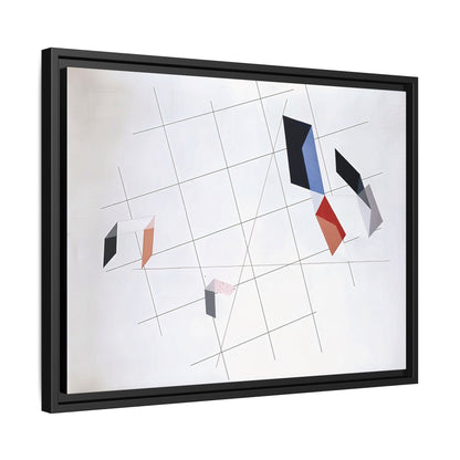 L IV (1936) by László Moholy-Nagy  / Toile encadrée sur caisse américaine