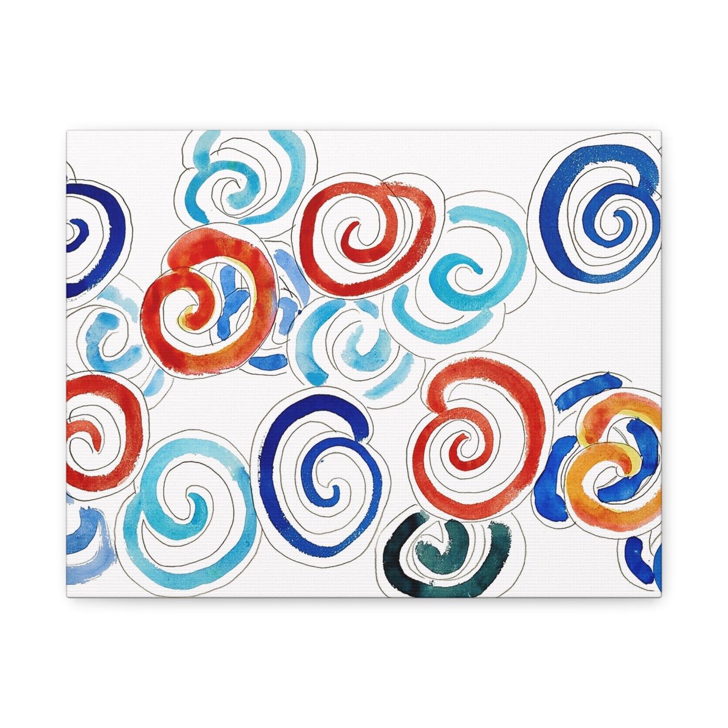 Escargots (1953) by Henri Matisse / Reproduction Fine Art sur Toile / Flanc Large Epaisseur 3.2 cm - 1.25 inch