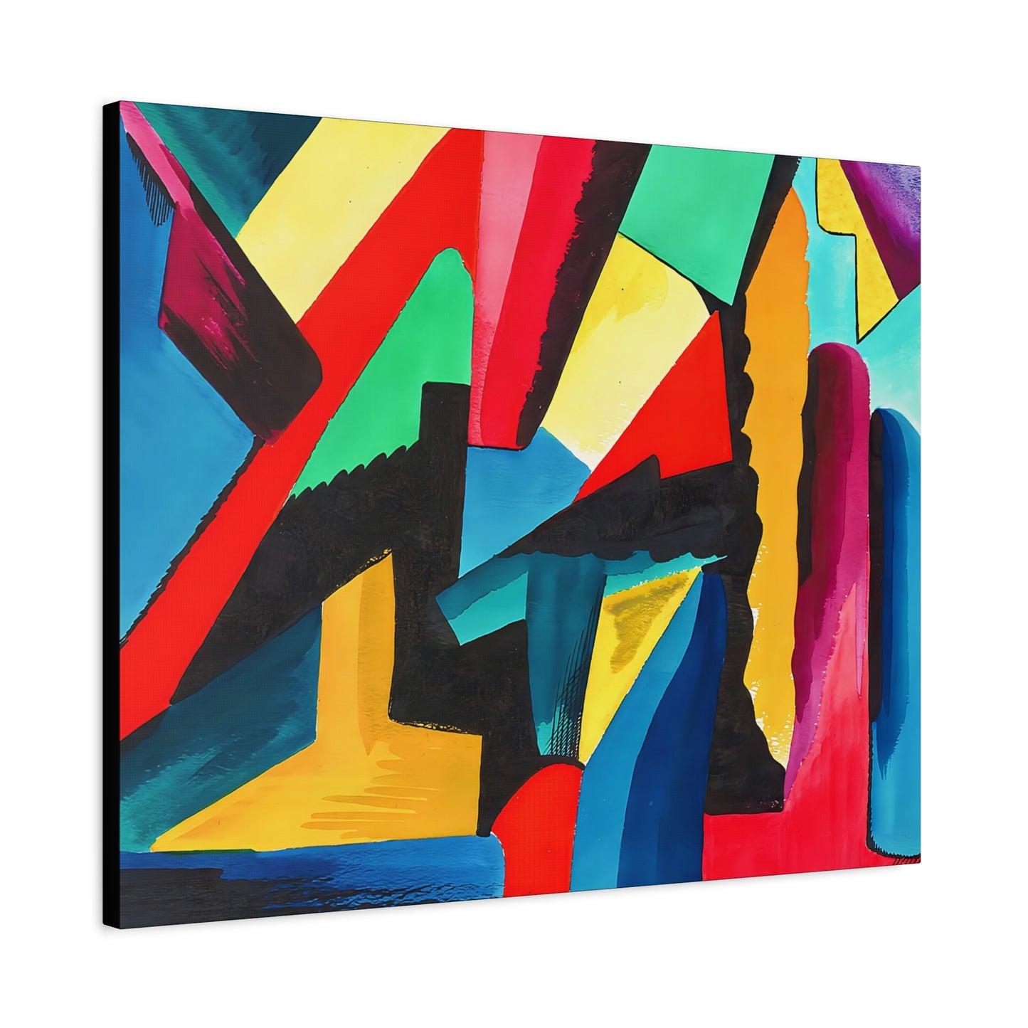 Ohne Titel II (around 1928) by Karl Wiener / Reproduction Fine Art sur Toile / Flanc Large Epaisseur 3.2 cm - 1.25 inch