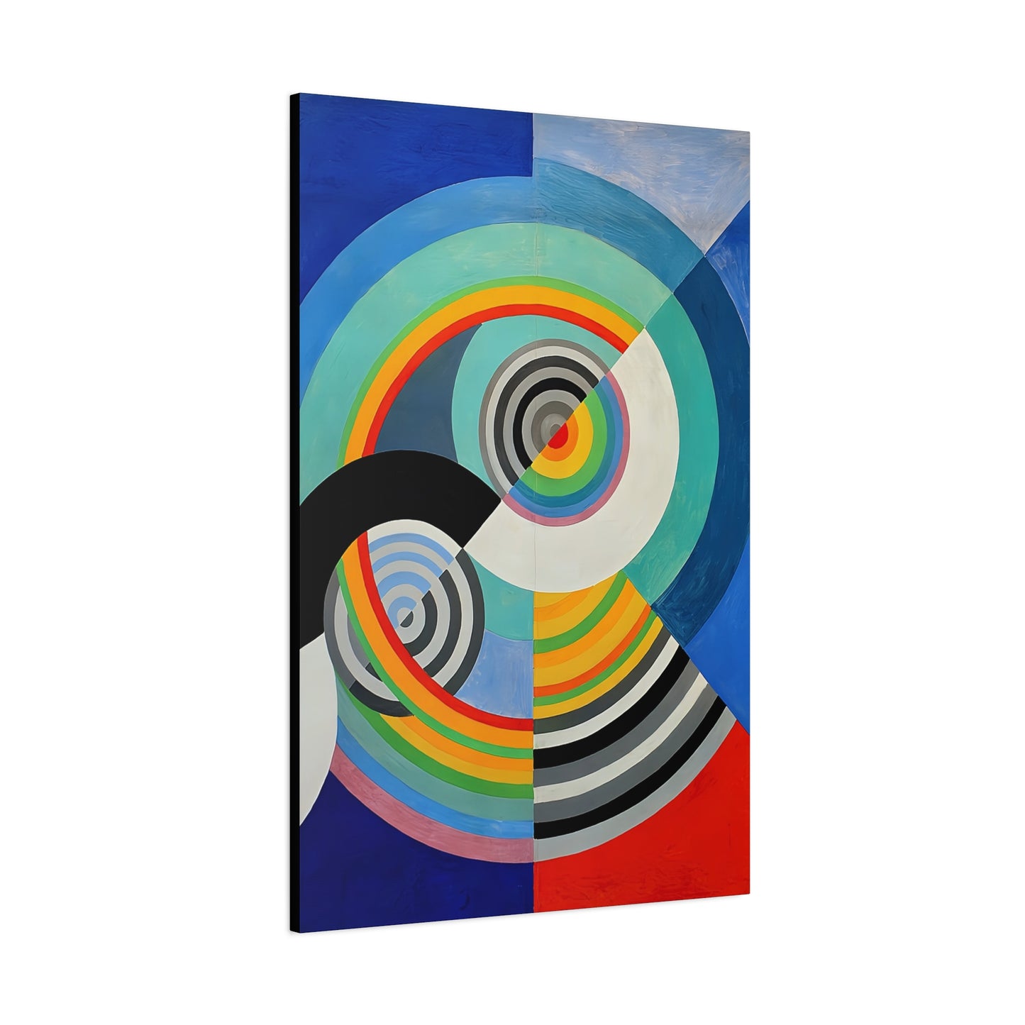 Rythme numéro 3 (1938) by Robert Delaunay / Reproduction Fine Art sur Toile / Epaisseur 3,2cm - 1'25 po