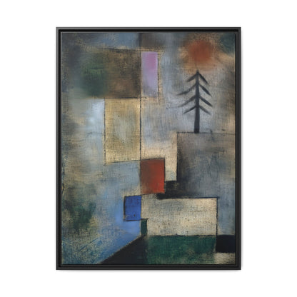 Small Picture of Fir Trees (1922) by Paul Klee / Toile encadrée sur caisse américaine