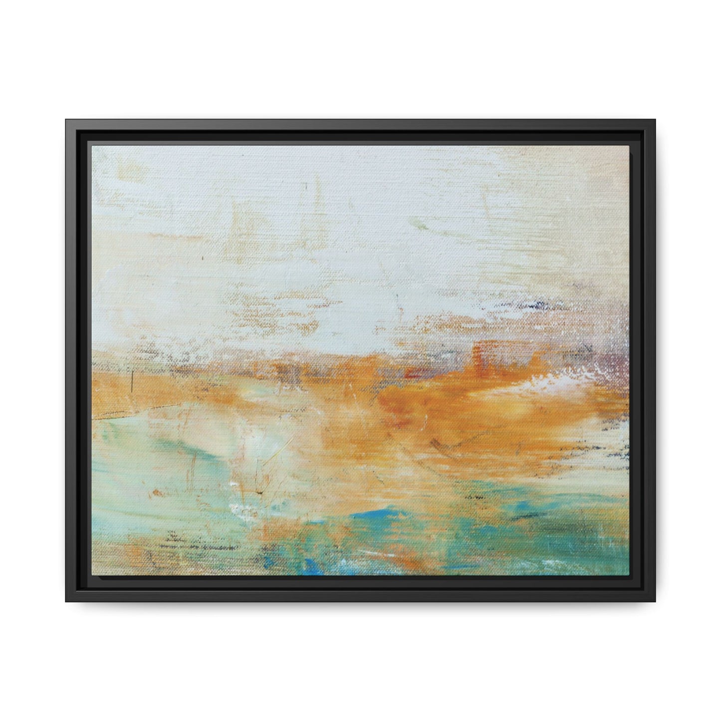 Tableau Naturel Océan "Série Sign Collections" / Toile encadrée sur caisse américaine