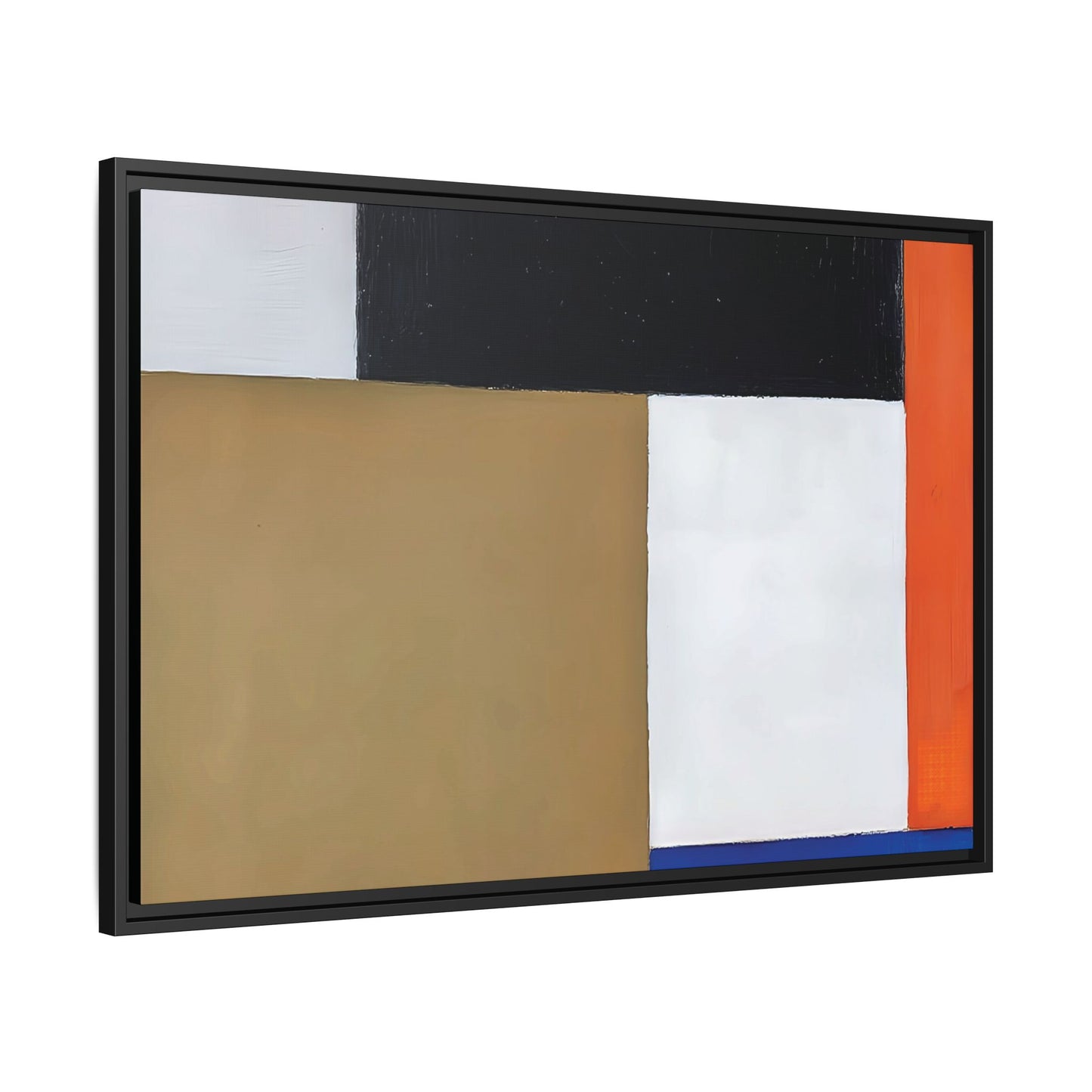 Composition (1923-1924) by Theo van Doesburg  / Toile encadrée sur caisse américaine