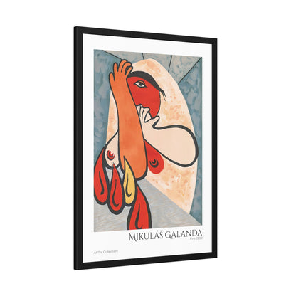 Fire (1938) by Mikulás Galanda / Affiche Encadrée série ART's Collection