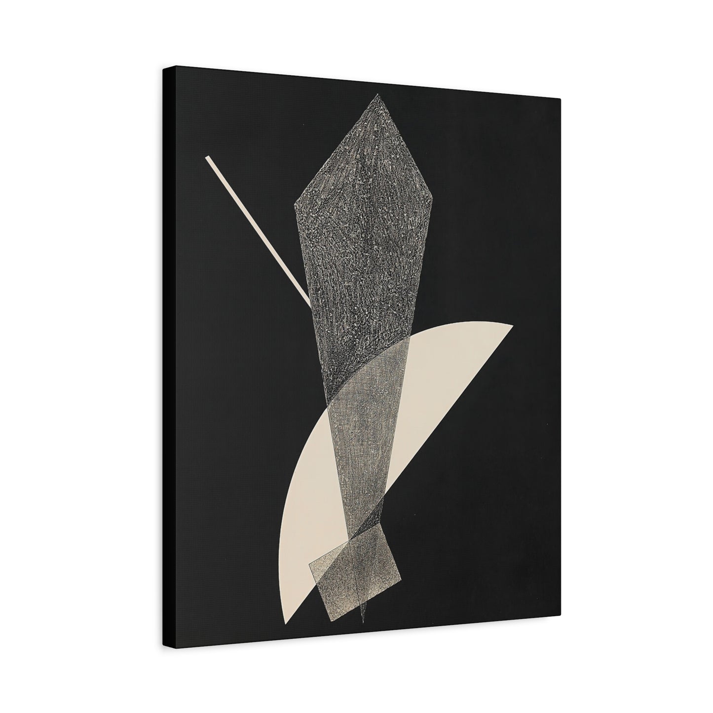 Konstruktion V (1923) by László Moholy-Nagy  / Reproduction Fine Art sur Toile /  Epaisseur 3.2 cm - 1.25 inch