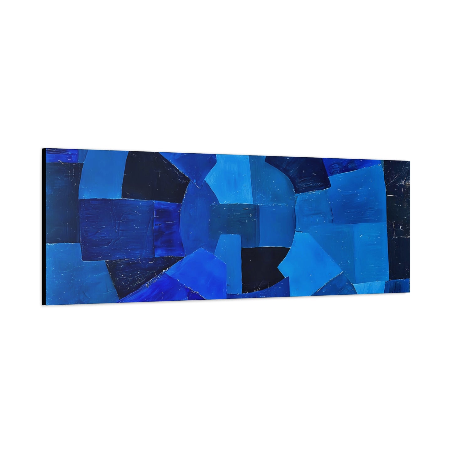 Komposition in Blau (1931) by Otto Freundlich  / Reproduction Fine Art sur Toile / Epaisseur 3,2cm - 1'25 po