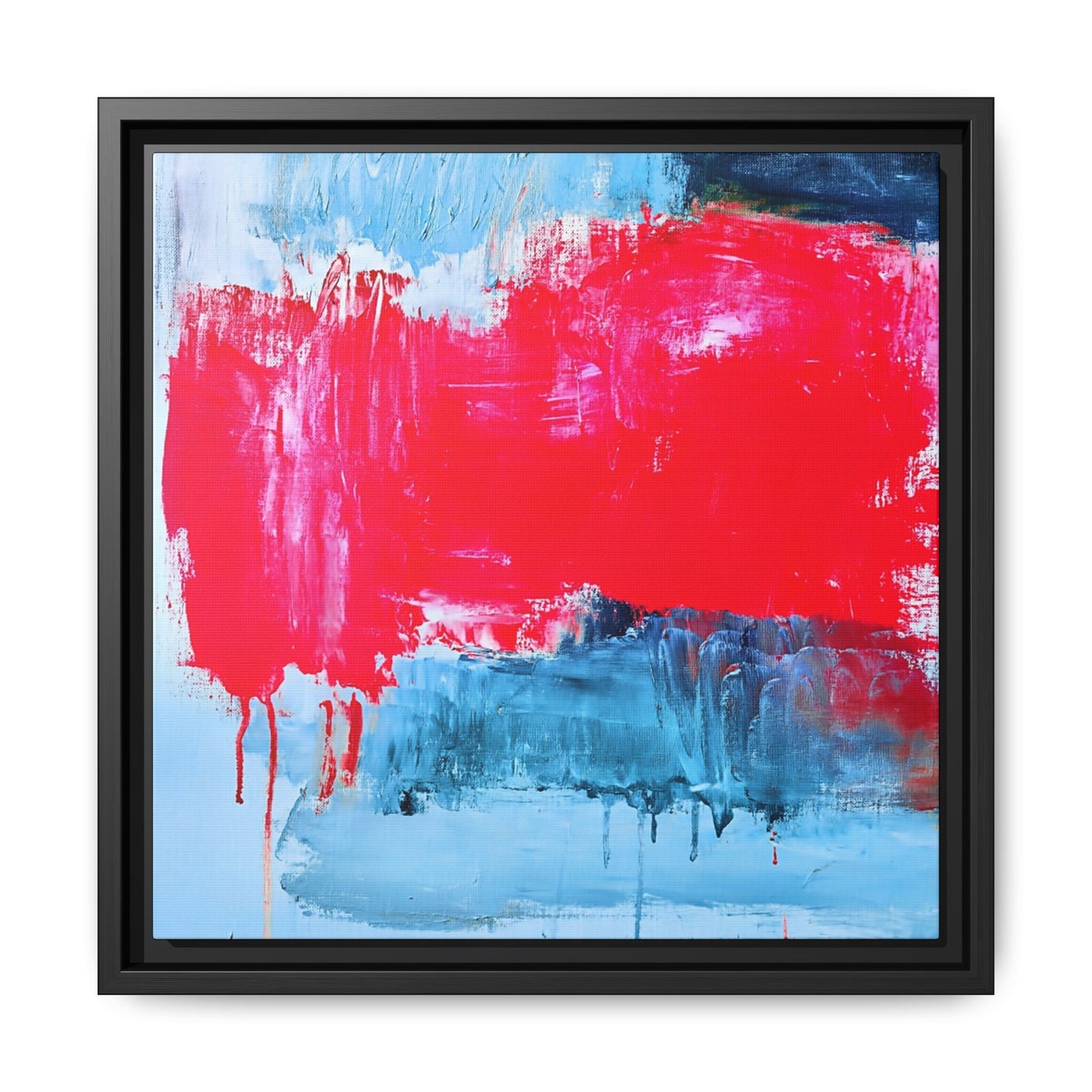 Tableau Beaux Arts Dark Cloud "Série Sign Collections" / Toile encadrée sur caisse américaine