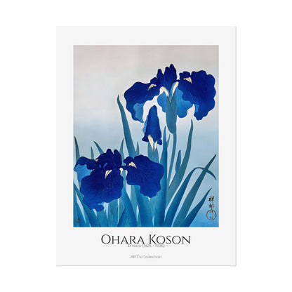 Irises (1925 - 1936) by Ohara Koson / Affiche imprimée - Série ART's Collection