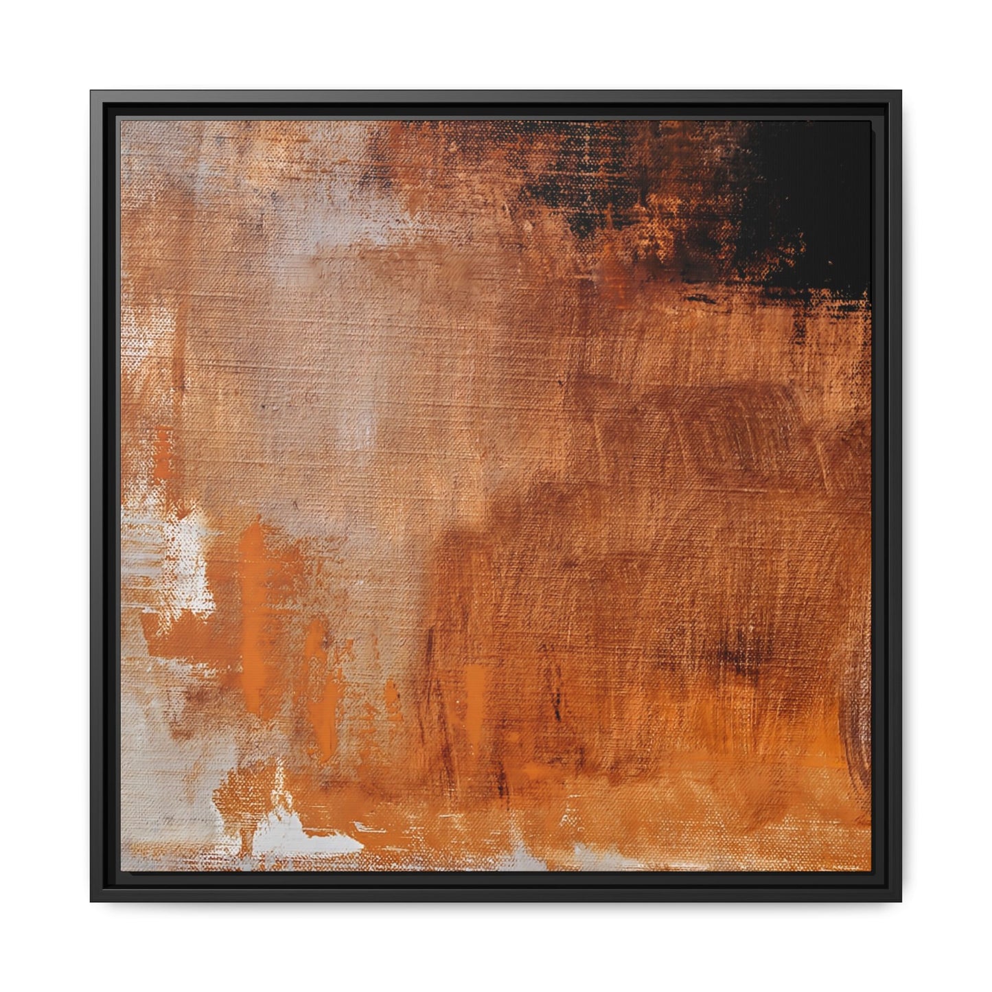 Tableau Contemporain Maize "Série Sign Collections" / Toile encadrée sur caisse américaine