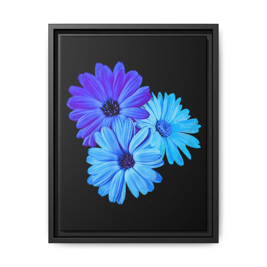 Collection Signature "FLORAL Numéro 2" sur Toile encadrée avec caisse américaine