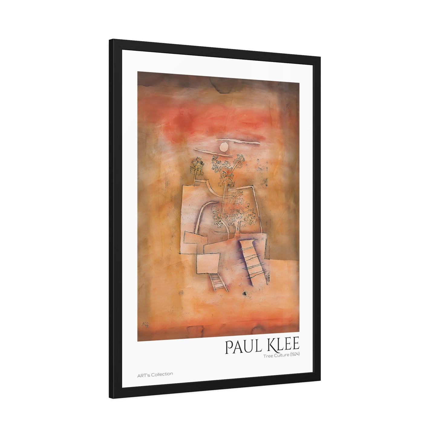 Tree Culture (1924) by Paul Klee / Affiche Encadrée série ART's Collection