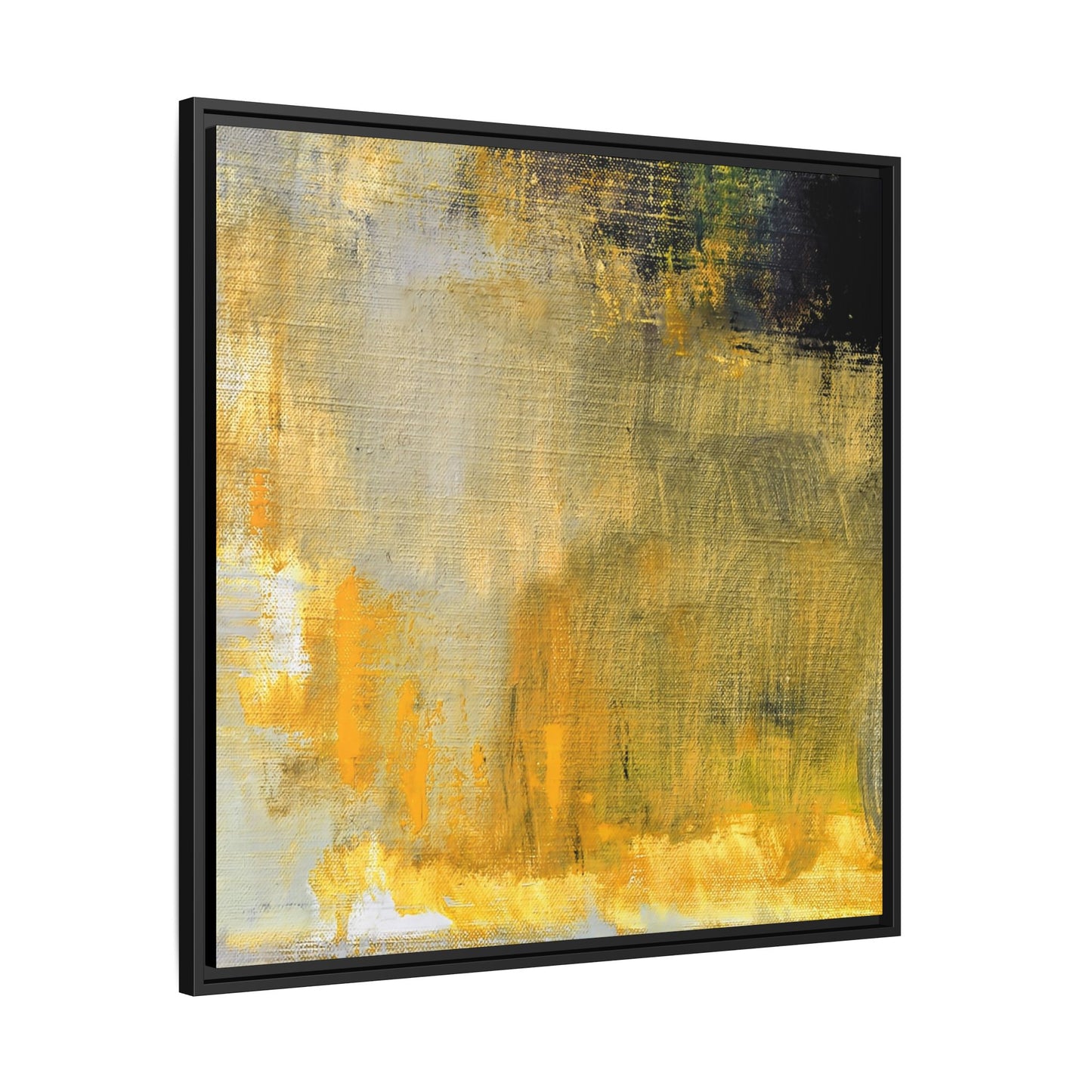 Tableau Contemporain Wheat Field "Série Sign Collections" / Toile encadrée sur caisse américaine