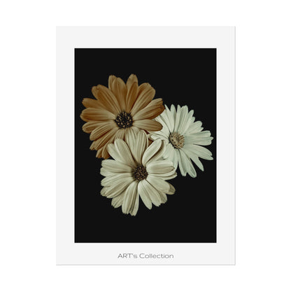 Collection Signature "FLORAL Numéro 3" sur Affiche imprimée - Série ART's Collection