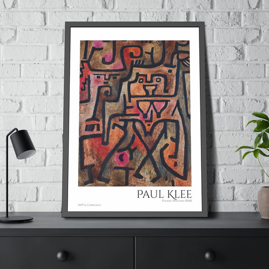 Forest Witches (1938) by Paul Klee / Affiche Encadrée série ART's Collection