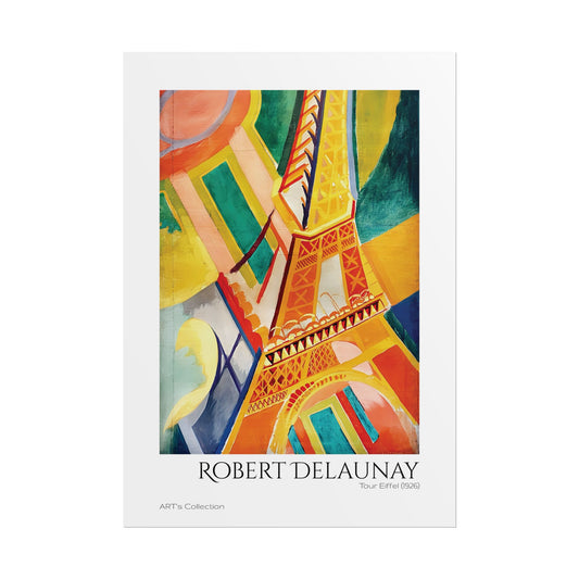Tour Eiffel (1926) by Robert Delaunay / Affiche imprimée - Série ART's Collection