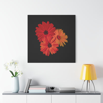 Collection Signature "FLORAL Numéro 1" sur Toile Fine Art sur Toile / Epaisseur 3,2cm - 1'25 po