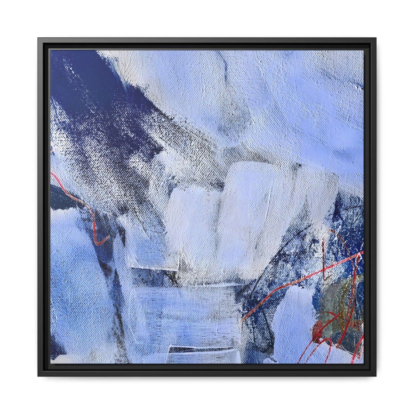 Tableau Intemporel Nuage "Série Sign Collections" / Toile encadrée sur caisse américaine