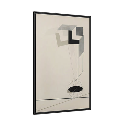 Kestnermappe Proun, Rob. Levnis and Chapman GmbH Hannover #2 (1923) by El Lissitzky / Toile encadrée sur caisse américaine