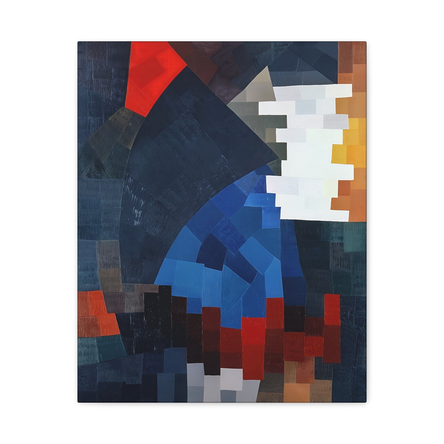 Composition (1932) by Otto Freundlich  / Reproduction Fine Art sur Toile /  Epaisseur 3.2 cm - 1.25 inch